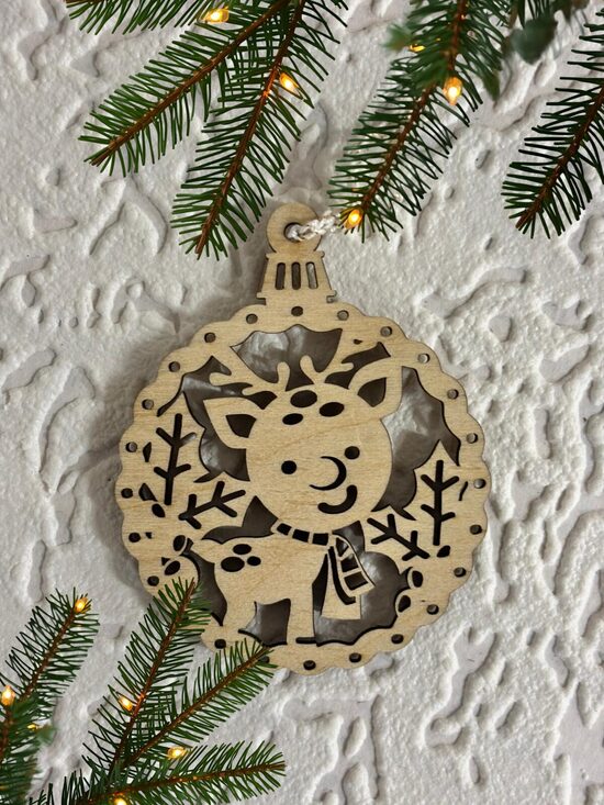 Ziemassvētku dekors "Briedītis"